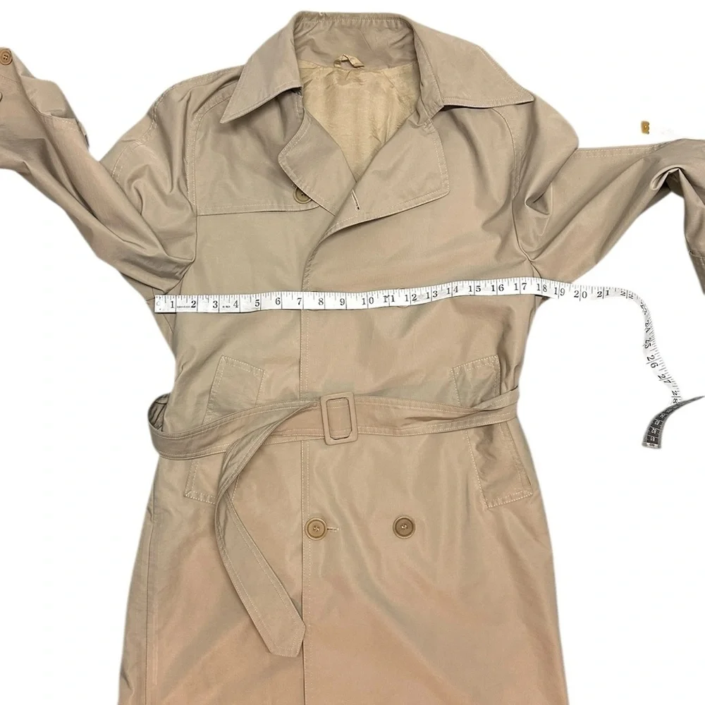 Costume National Homme Beige Trench Coat - Picture 10 of 12